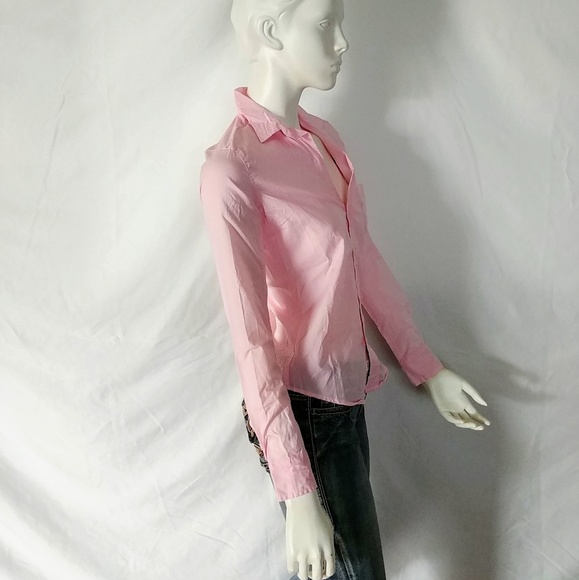 Frank & Eileen Ladies Barry Pink Button Down Shirt - Picture 3 of 8